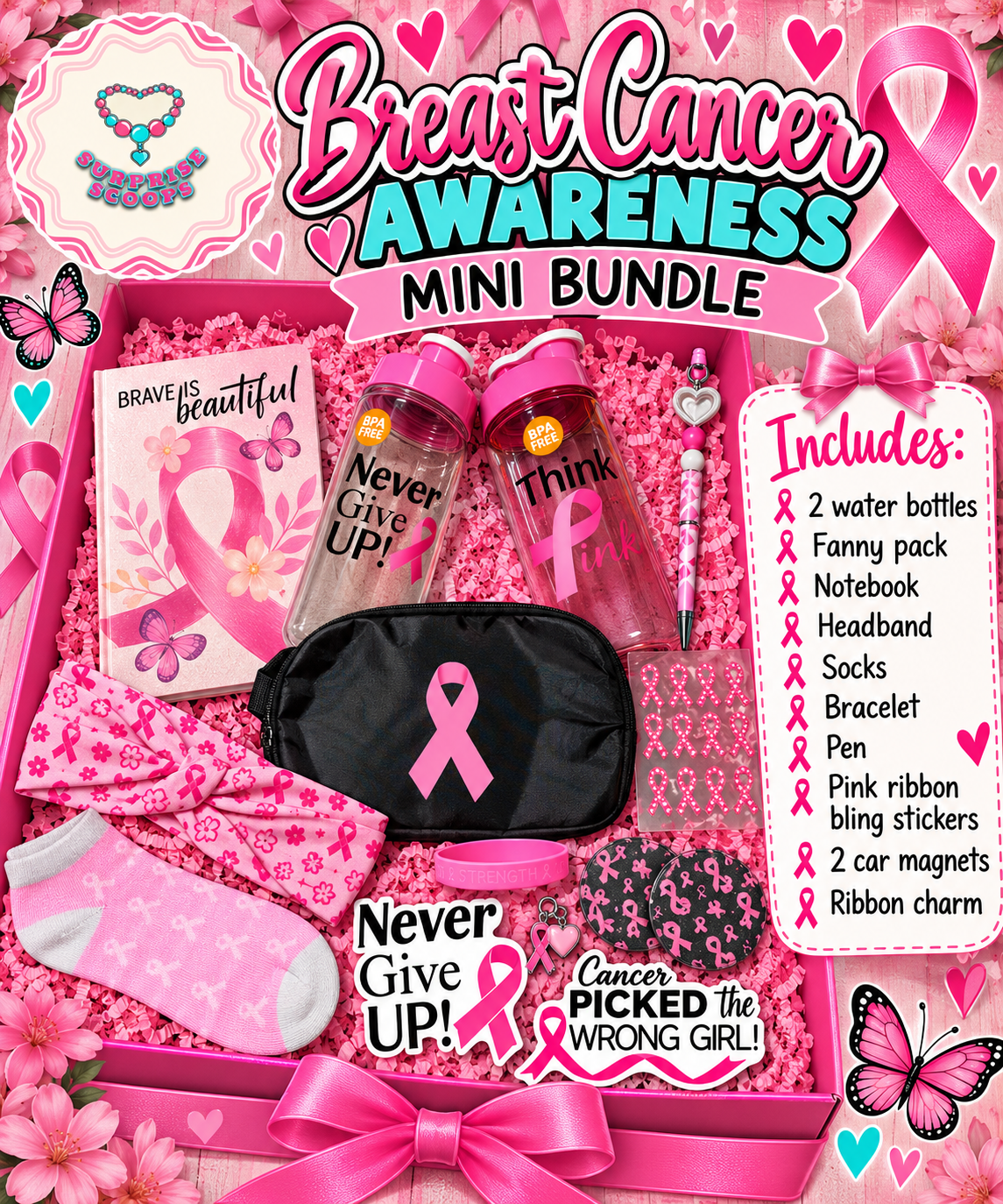 Breast Cancer Awareness mini bundle